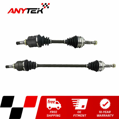 #ad 2PC Front CV Axle Shaft for 1993 2000 2001 2002 Toyota Corolla Chevy Prizm 2WD $120.43