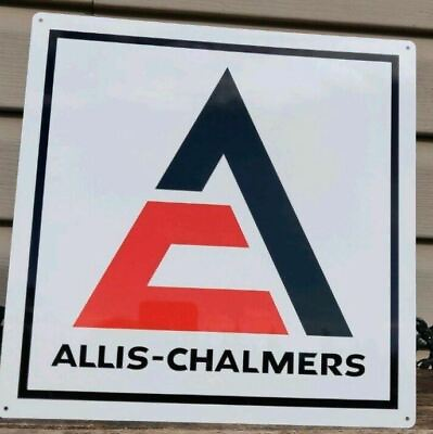 #ad ALLIS CHALMERS AC METAL SIGN FARMING EQUIPMENT TRACTORS PARTS 12X12 50078 $29.95
