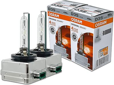 #ad Osram D3S Xenarc OEM 4300K HID Xenon Headlight Bulbs 66340 35W Germany 2 Pack $79.99