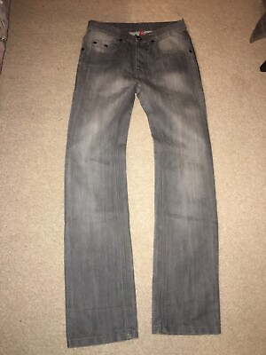 #ad Denim Co Mens Jeans W28 L32 straight good condition colour grey GBP 7.00