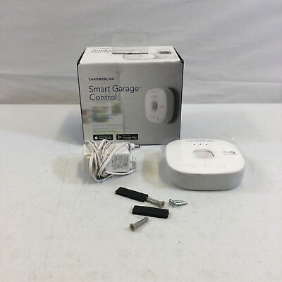 #ad myQ MYQ G0401 White Wireless Bluetooth Chamberlain Smart Garage Control $35.99