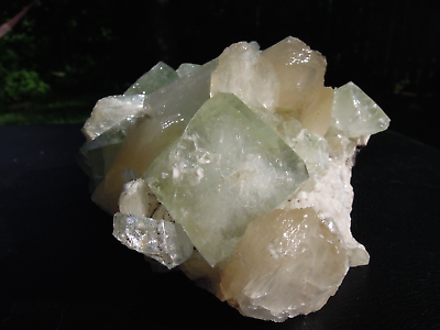 #ad 310g Natural Light Green Apophyllite Rock Crystal India $56.25