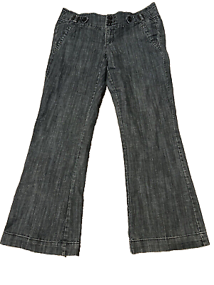#ad FANCY One 5 One Denim Jeans Women#x27;s Size 12 QUALITY MEASURMENTS SHOWN $14.99