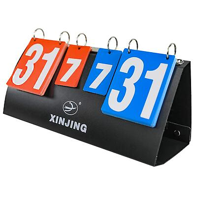 #ad Fashing Sports Badminton Scorecard Multi Functional Practical Scoreboard Flip... $31.70