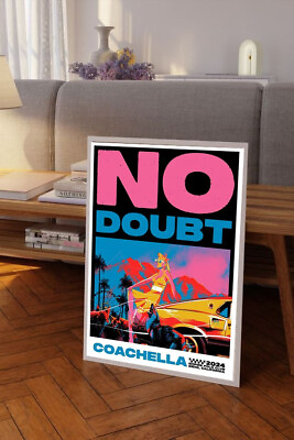 #ad No Doubt Coachella 2024 Empire Polo Club Indio Ca Poster 2024 $14.68