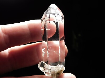 #ad VERY Translucent KULLU Valley Lemurian Quartz Crystal India 34.0gr $35.99
