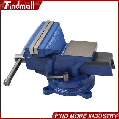 #ad 4quot; Bench Vise with Anvil Swivel Locking Base Table top Clamp Heavy Duty Vice $36.23