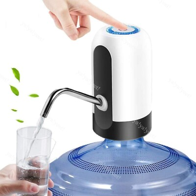 #ad New Automatic Universal Electric Water Dispenser Pump 5 Gallon USB Bottle Switch $6.99