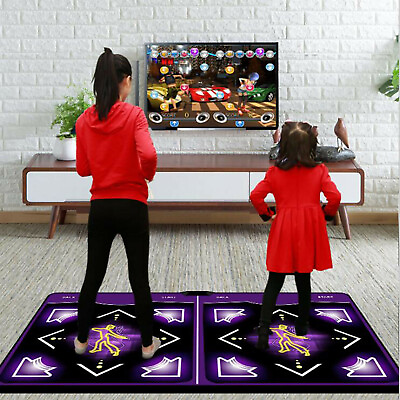 #ad Non Slip Double user Dance Mats Step Pads Interesting fun Game English for PC TV $123.71