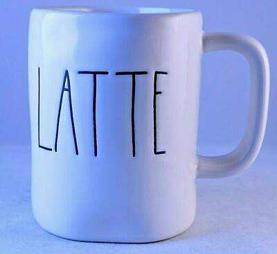 #ad RAE DUNN LATTE COFFEE MUG CUP FARMHOUSE ARTISAN COLLECTION NEW $19.99