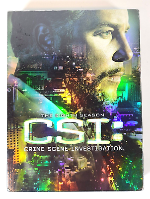 #ad CSI: Crime Scene Investigation The Complete Eighth Season DVD 2008 NEW $10.00