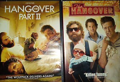 #ad 🔥 LOT The Hangover 1 amp; 2 I II DVD SET 🔥MUST SEE🔥SHIPS FREE🔥 $12.22