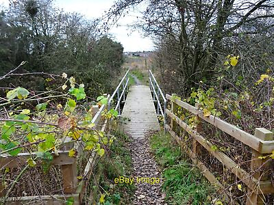 #ad Photo 12x8 Footbridge on the path to Occupation Lane Swadlincote An old fi c2021 GBP 6.00