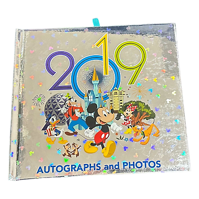#ad Disney Parks Walt Disney World 2019 Autograph amp; Photo Album READ $29.95