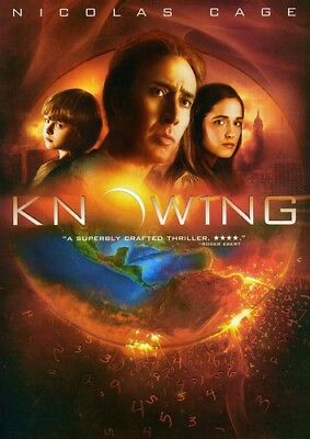 #ad Knowing DVD 2009 $2.50