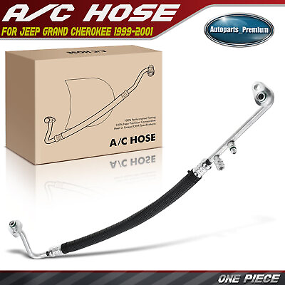 #ad A C Hose Discharge Line for Jeep Grand Cherokee 1999 2001 V8 4.7L w Service Port $18.99