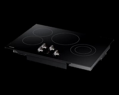 Samsung NZ30R5330RK 30In Electric Cooktop with 4 Burner Elements Smooth Glass $420.00