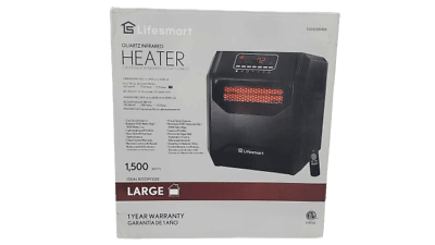 LifePro 1500w 6 Element Tower Infrared Heater Heater with Remote $79.99