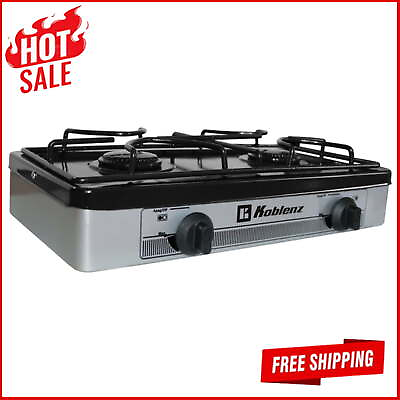 #ad Propane Outdoor Stove 2 Burner Equipped Convenient Reliable Adjustable Flames $68.14
