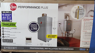 #ad Rheem ECO180DVLP3 1 Performance Plus Liquid Propane Indoor Tankless Water Heater $799.95