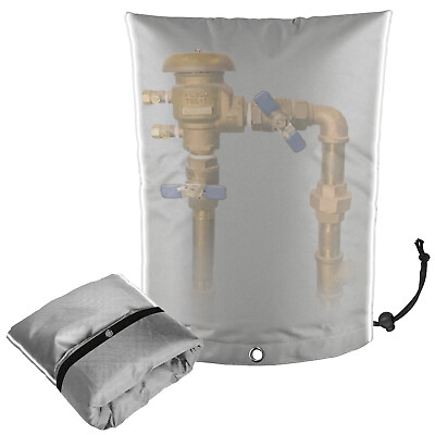 #ad 8 Layers 900D Outdoor Backflow Preventer Insulation Cover with Reflective Strip $32.19