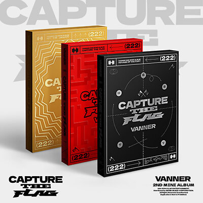 #ad VANNER 2nd Mini Album CAPTURE THE FLAG Photobook CD K pop 4 Select $37.99