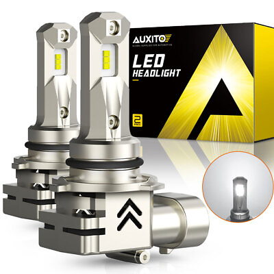 #ad AUXITO HB4 9006 LED Bulb Headlight Low Beam CANBUS Error Free 32000LM Conversion $7.59