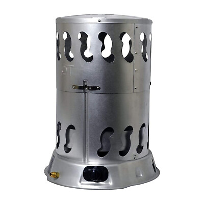 #ad Mr Heater Noiseless Silver 80000 Btu Portable Propane Convection Heater $129.99