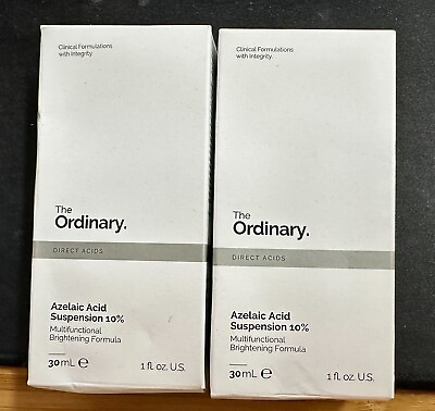 #ad x2 The Ordinary Azelaic Acid Suspension 10% Cream 1oz Direct Acids $34.99