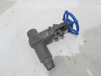#ad Bonney Forge A105NLC Gate Valve Gate 3 4quot; 800 Used $145.00