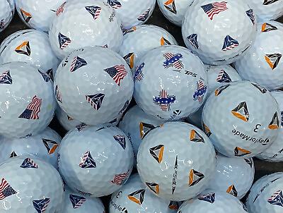 #ad 50 Used 5A 4A TAYLORMADE TP5 X Pix HIGH VISIBILITY Golf Balls Limited Edition $118.99