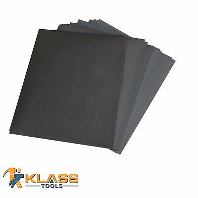 #ad 9 in. x 11 in. Premium Wet amp; Dry Sandpaper Sanding Sheets Grit: 80 to 2000 $41.00