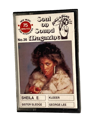 #ad SOUL ON SOUND RARE Cassette Tape UK SHEILA E. Interview ©1984 PRINCE EX $42.47