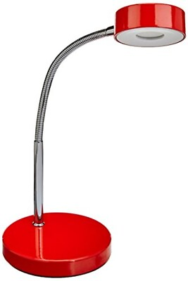 #ad Globe Electric Company 12644 LED Desk Lamp 52.4quot; x 5quot; x 15.75quot; Red $45.75