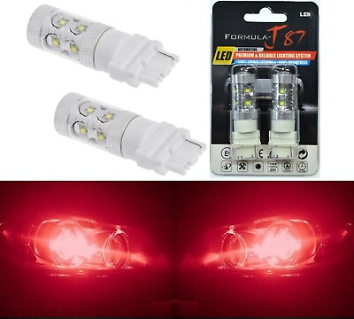 #ad LED Light 50W 3156 Red Two Bulbs Rear Turn Signal Replacement Fit Upgrade Show $22.50