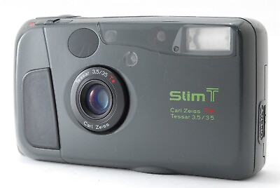 #ad EXC Kyocera Slim T Yashica T4 Black Point amp; Shoot 35mm Film Camera JAPAN $384.99