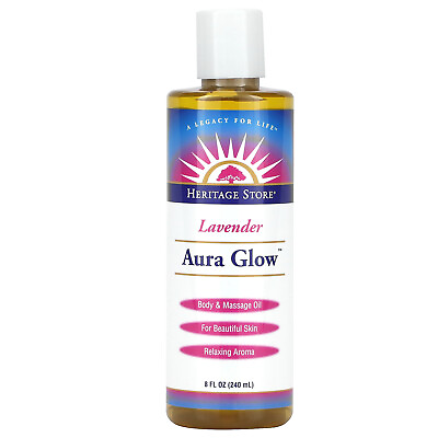 #ad Heritage Store Aura Glow Lavender 8 fl oz 240 ml Cruelty Free EcoFriendly $12.04