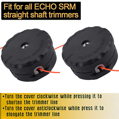 #ad 2Pack Trimmer Head For Echo PAS 225 GT 2200 SRM 225 Speed Feed 400 Trimmer Parts $23.49