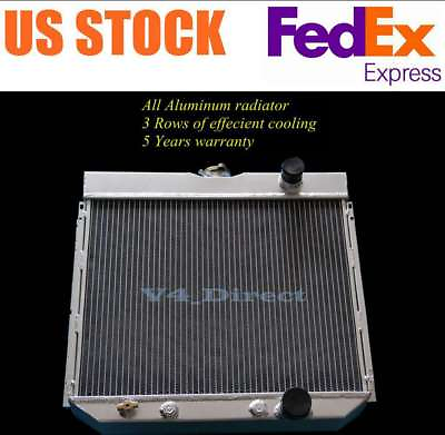#ad 3 CORE ALUMINUM RADIATOR FOR FORD 1967 1970 MUSTANG FALCON LTD V8 20quot; WIDE CORE $139.00