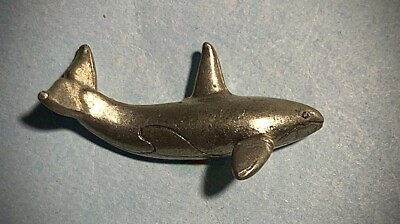 #ad Orca Killer Whale small Lapel pin $5.99