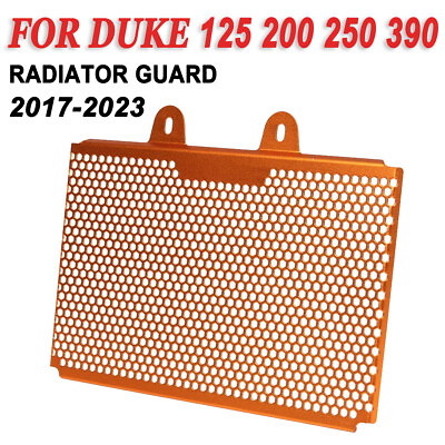 #ad For KTM DUKE 125 200 250 390 Radiator Protection Cover Guard Orange 2017 2023 $25.00