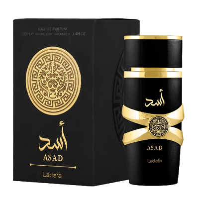 #ad Lattafa Asad by Lattafa 3.4 EDP Perfume Cologne Unisex New in Box $25.98