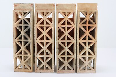 #ad Lot of 4 Radiant Ceramic Heater Brick Insert 9quot; $69.89