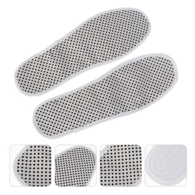 #ad Heated Feet Warmers Soft Insert Insoles Foot Pad Shoe Inserts Heating $7.45