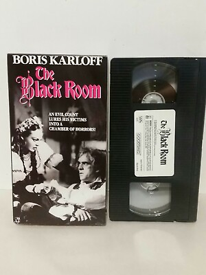 #ad The Black Room VHS 1935 Boris Karloff Horror $5.10