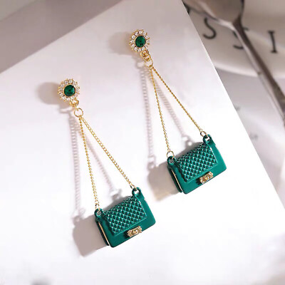 #ad Shoulder Bag Dangle Drop Earrings for WomenFashion Jewelry Gifts $11.99