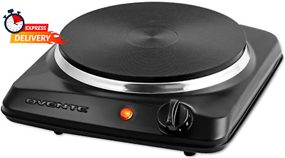 #ad Electric Countertop Single Burner 1000W Cooktop with 7.25 Inch Cast Iron Hot Pl $22.74
