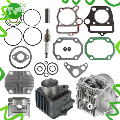 #ad 12101 087 000 Top End Kit Cylinder Piston Head Gasket For Honda CT70 Trail 70 93 $53.35
