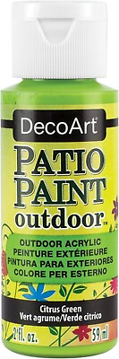 #ad Patio Paint 2oz Citrus Green Pk 6 Deco Art $22.24