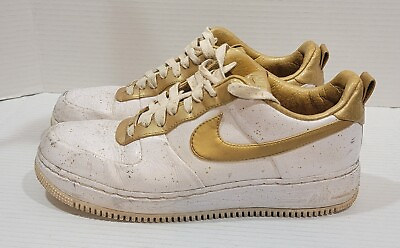 #ad 2012 Nike Air Force 1 Low Supreme I O TZ ‘Gold Medal’ Sz 10 516630 170 $59.99